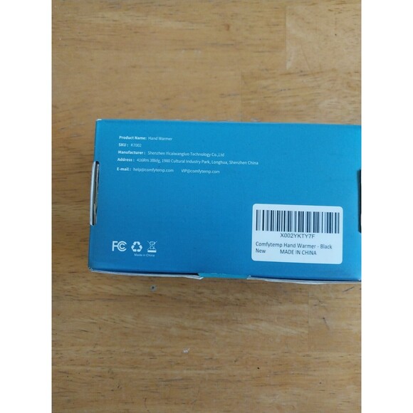 ComfyTemp Rechargeable Electric Hand Warmer Adjustable Portable - Picture 2 of 2